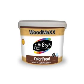Filli Boya 2.5 lt WoodMaxx Vernikli Su Bazlı Dış Cephe Ahşap Koruyucu