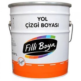 Filli Boya 20 kg Sarı Yol Çizgi Boyası