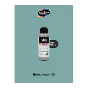 Filli Boya Afilli Irmak 25 120 ml İpeksi Mat Multisurface Akrilik Boya