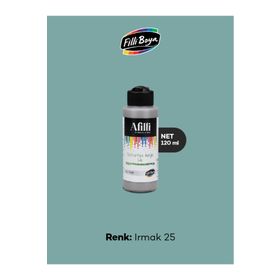 Filli Boya Afilli Irmak 25 120 ml İpeksi Mat Multisurface Akrilik Boya