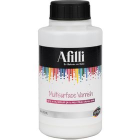 Filli Boya Afilli Multisurface Varnish Şeffaf 250 ml Parlak Koruyucu Vernik