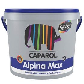 Filli Boya Alpina Max 7.5 lt Kırık Beyaz Silikonlu Mat İç Cephe Duvar Boyası