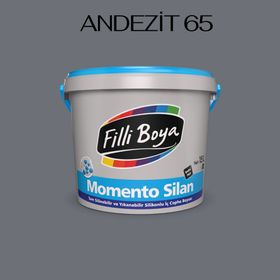 Filli Boya ANDEZİT65 Momento Silan Silinebilir Ipeksi Mat 15 lt İç Cephe Duvar Boyası