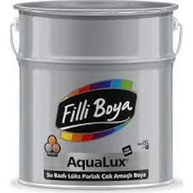 Filli Boya Aqua Lüx Beyaz 0.75 lt Su Bazlı Parlak Boya