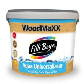 Filli Boya Aqua Universallasur Chestnut 15 lt Su Bazlı Dış Cephe Ahşap Vernik
