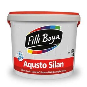 Filli Boya Aqusto Silan 28S2 15 lt Silikonlu Dış Cephe Boyası
