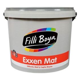 Filli Boya Exxen Mat Silikonlu 2.5 lt Beyaz Silinebilir Boya