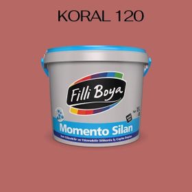 Filli Boya KORAL120 Momento Silan Silinebilir Ipeksi Mat 15 lt İç Cephe Duvar Boyası