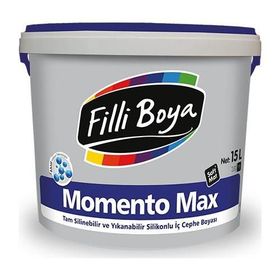 Filli Boya Momento Max Silikonlu Çakıllı Kum 7.5 lt İç Cephe Duvar Boyası
