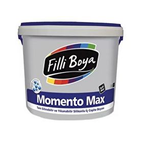 Filli Boya Momento Max Silikonlu Lületaşı 15 lt İç Cephe Duvar Boyası