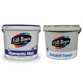 Filli Boya Momento Max Silikonlu Su Yeşili 15 lt İç Cephe Duvar Boyası