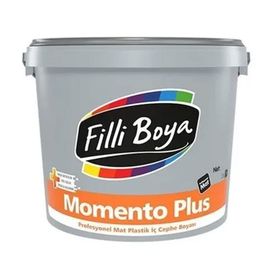 Filli Boya Momento Plus 7,5 lt Buz Beyazı Plastik İç Cephe Boyası