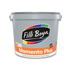 Filli Boya Momento Plus Plastik 2.5 lt Hasır 345 - 2,5 lt - Andezit 50 İç Cephe Duvar Boyası