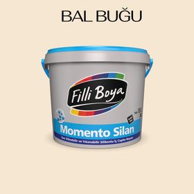 Filli Boya Momento Silan Cleanix 15 lt Bal Buğu Antibakteriyel İç Cephe Duvar Boyası