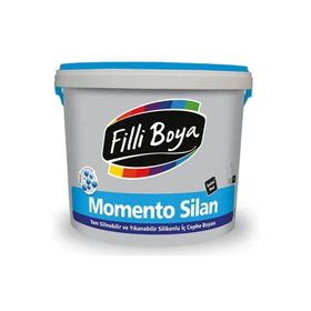 Filli Boya Momento Silan Cleanix Andezit 20 2,5 lt Antibakteriyel Silikonlu İç Cephe Duvar Boyası