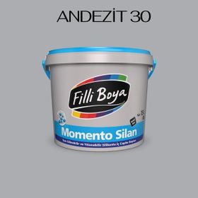 Filli Boya Momento Silan Cleanix Andezit 30 7.5 lt Antibakteriyel Silikonlu İç Cephe Duvar Boyası