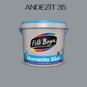 Filli Boya Momento Silan Cleanix Andezit 35 2,5 lt Antibakteriyel Silikonlu İç Cephe Duvar Boyası