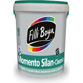 Filli Boya Momento Silan Cleanix Andezit 60 7.5 lt Antibakteriyel Silikonlu İç Cephe Duvar Boyası