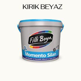 Filli Boya Momento Silan Cleanix Kırık Beyaz 2,5 lt Antibakteriyel Silikonlu İç Cephe Duvar Boyası