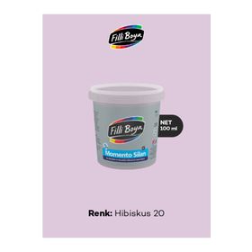Filli Boya Momento Silan İpeksi Mat 100 ml Hibiskus 20 İç Cephe Duvar Boyası