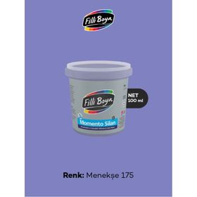 Filli Boya Momento Silan İpeksi Mat 100 ml Menekşe 175 İç Cephe Duvar Boyası