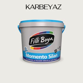 Filli Boya Momento Silan Silikonlu Kar Beyazı 7.5 lt İç Cephe Duvar Boyası