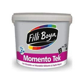 Filli Boya Momento Tek Nil Yeşili 7.5 lt Silikonlu İç Cephe Duvar Boyası