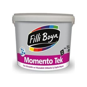 Filli Boya Momento Tek Nil Yeşili 7.5 lt Silikonlu İç Cephe Duvar Boyası