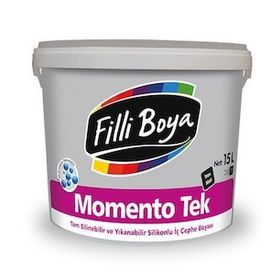 Filli Boya Momento Tek Silikonlu 15 lt İç Cephe Boya