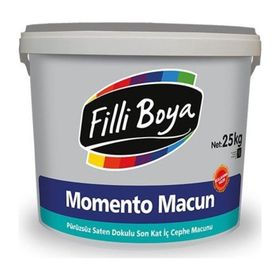 Filli Boya Momento Yüzey Düzeltme Macunu 25 kg İç Cephe Boya