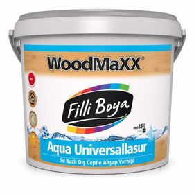 Filli Boya Oak 2,5 lt Aqua Universallasur Su Bazlı Dış Cephe Ahşap Verniği