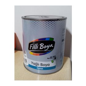 Filli Boya Parlak Yeni Açık Kahve 075 lt Yağlı Boya