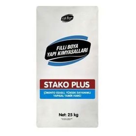 Filli Boya Stako Plus Çimento Grisi 25 kg Tamir Harcı