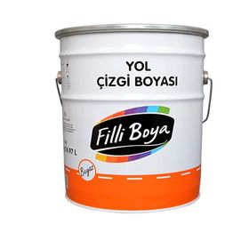 Filli Boya Su Bazlı Siyah 25 kg Yol Çizgi Boyası
