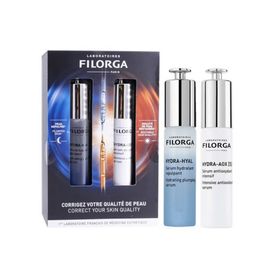 Filorga Hydra-Hyal 30 ml+Hydra-Aox 5 30 ml Serum Seti