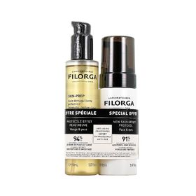 Filorga Skin Prep 150 ml Enzimatik Temizleme Köpüğü ve Skin Prep 150 ml Kofre Temizleme Yağı