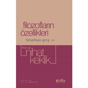 Filozofların Özellikleri Bilge Kültür Sanat Yayınları