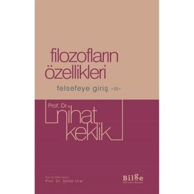 Filozofların Özellikleri Bilge Kültür Sanat Yayınları
