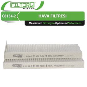 Filtorq C8134-2 Mercedes Citan W415 2012-2020 Polen Filtresi