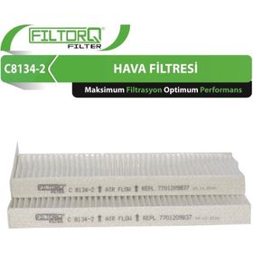 Filtorq C8134-2 Mercedes Citan W415 2012-2020 Polen Filtresi