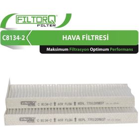 Filtorq C8134-2 Opel Movano B 2010-2019 Polen Filtresi