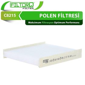 Filtorq C8215 Nissan Micra 5 2017 2018 Polen Filtresi