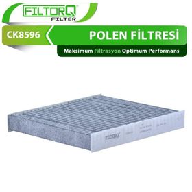Filtorq CK8596 Audi A1 2010 2018 Karbonlu Polen Filtresi