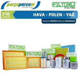 Filtorq Ford Focus 3 1.6 Tdci Dizel 2011-2018 Filtre Bakım Seti