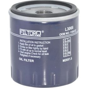 Filtorq L3066 Citroen C4 2.0 Hdi 2007-2008 Yağ Filtresi
