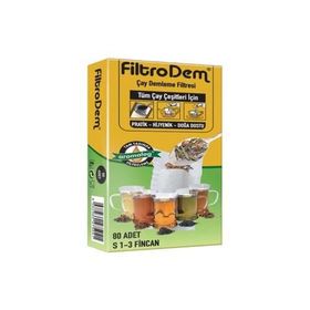 Filtrodem S 1-3 Fincan 80'li Çay Demleme Filtresi