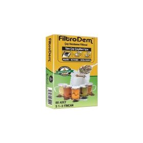 Filtrodem S 1-3 Fincan 80'li Çay Demleme Filtresi