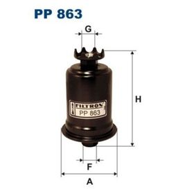 Filtron Accent 1,3 1,5 94 00 Colt 1,3 Lancer 1,5 Pajero Benzin Filtresi