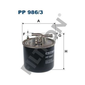 Filtron Accent 1,3 1,5 94 00 Colt 1,3 Lancer 1,5 Pajero Benzin Filtresi