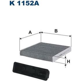 Filtron Aktif Karbonlu Duster Dokker Logan Sandero Clio III Modüs Polen Filtresi